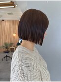 丸くならないボブ☆