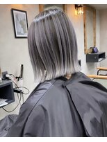 サニー 渋谷(SUNNY) バレイヤージュ、ハイライト、レイヤーカット、ダブルカラー