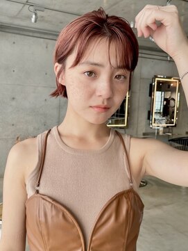 スクリーン(SCREEN) クラゲヘアー/小顔に見せるヘア/ココアベージュ/三ノ宮