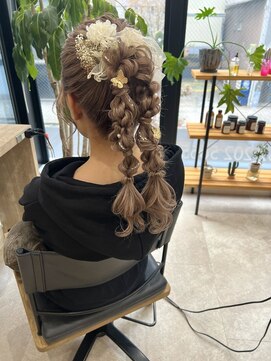 【entalitylit】前撮りヘア☆ツインポニーアレンジ♪