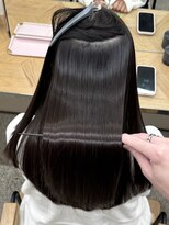 ミリ(mm)&nbsp;朝の5分が楽になる人生が変わる最高級髪質改善縮毛矯正