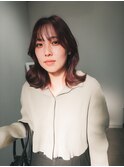 柔らか韓国ヘア