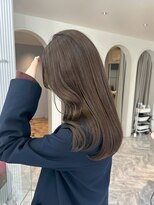 ロマリア ヒルズ 表参道 原宿(Lomalia HILLS)&nbsp;グレージュケアカラー[表参道/原宿/ダブルカラー/ケアブリーチ]