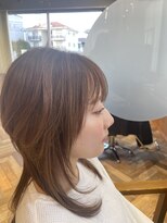 マル 日立(maru.)&nbsp;ミディアムレイヤースタイル