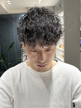 ジャン クロード ビギン 表参道店(JEAN CLAUDE BIGUINE) 強パーマ + メンズヘア