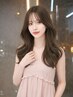 韓国レイヤーカット+透明感ダブルカラー+1stepトリートメント[髪質改善/大宮]