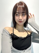 トリッカ シブヤ(TRICCA SHIBUYA)&nbsp;切りっぱなしボブくびれボブぱつっとボブ外ハネボブ大人ボブ