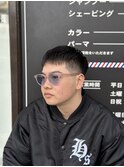 クロップ　ローフェード