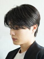 バイフィフス 原宿/表参道(by fifth)&nbsp;原宿ニュアンスパーマメンズカットセンターパート刈り上げなし
