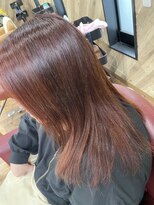 ルネッサンスヘアー ラファエロ(RAFFAELLO) 艶々グレーカラー ピンクブラウン 定期メンテナンス