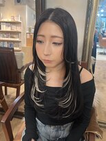 アンククロス 表参道(ANKH CROSS)&nbsp;【ビフォーアフター】エクステ/ロング/ポイントカラー