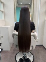 セタ 新宿(seta)&nbsp;美髪髪質改善ストレート/艶髪ロング/ダークブラウン/ツヤ髪