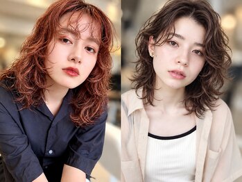 ヘアーアンドメイク シーク 吉祥寺(HAIR&MAKE SeeK)の写真/【吉祥寺】ぺたんこ髪をふんわりに導く大人のためのパーマで上品な華やかさを演出！