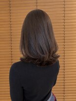 オーガニックエコ 川越(organic+eco) 20代30代くびれミディ/イルミナカラー秋ブラウン/髪質改善