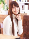 ツヤサラで上司ウケ☆ミルキーベージュロング☆【平塚】