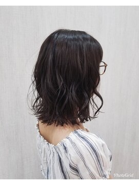 アルーシェ 心斎橋(Alushe) ウェット&ラフ巻きボブ 【Alushe心斎橋】