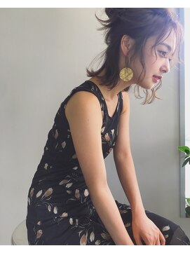 ローレン(LOREN) 【LOREN】ハーフアップでワンピース