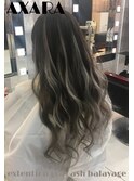 【AXARA 海老名】グレイアッシュ・バレイヤージュ