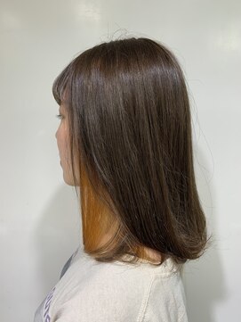 アズール 草加(azule) チラ見え可愛い！インナーカラー