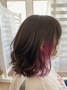 ロルド シェリ(Rold Cheri) インナーカラー ピンクバイオレット