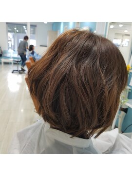 アラワラブルー(arrawarra blue) ゆるふわボブ/20代/30代/40代/50代/倉敷 南町