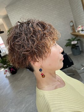 ピース(Peace) レディース無造作パーマ