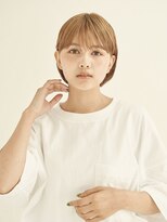 エンタク 新宿三丁目店(enntaku)&nbsp;マロンベージュ/Aラインボブ/かきあげ/インナーカラー[新宿駅]