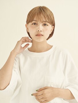 エンタク 新宿三丁目店(enntaku) マロンベージュ/Aラインボブ/かきあげ/インナーカラー[新宿駅]