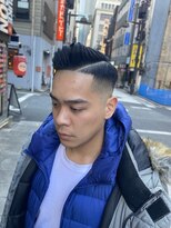 東京ゼロフェード　吉祥寺夫婦バーバーテイスト　ポンパドール