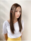 【flapMICHI藤森あい子】ナチュラルストレートパーマ