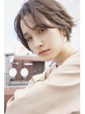 大人かわいい夏ショート/似合わせカット/