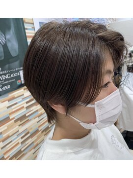 メロウ(mellow) アッシュ×ハンサムショート