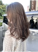 透き通るロングレイヤー