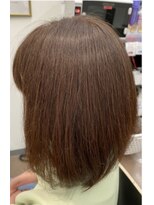 ビーズカラー ヤマザワ富谷成田店&nbsp;オーガニックソーレカラー/ベージュブラウン