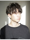 ツイスパ+無造作ウェーブ