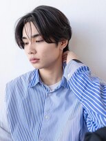 ケアリー 浦和美園(Carelly)&nbsp;ツイストパーマ七三オールバックマッシュウルフスリークショート