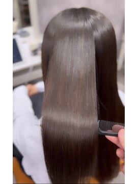 ナナシ(nanac) 【大人かわいい】ナチュラル髪質改善ストレート