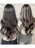 羽エクステ90本&シールメッシュ