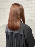 くびレイヤーエモージュ小顔カットシースルーバング大人ガーリー