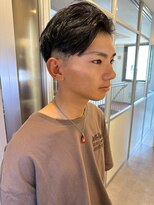 アム(amu)&nbsp;スーツ短髪/アップバング/ツーブロック/清潔感/メンズショート