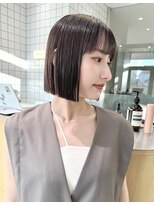 ホロ(hollo)&nbsp;切りっぱなし_タッセルボブ_ミニボブ