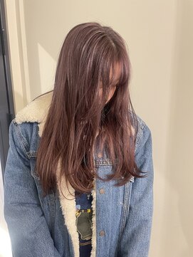 ユニコ(unico) ラベンダーピンク/ラベンダーグレー/ロング