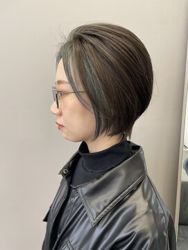 リブ(Lib) ショートボブインナーカラー