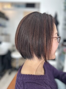 スアビスサロンハナレ 越谷レイクタウン(suavis salon HANARE) ショートボブ