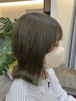 ウイ バイ ファースト 北四番丁店(u'i by first)&nbsp;【青葉区/髪質改善カラー】楽ちんレイヤー×アッシュブラウン♪