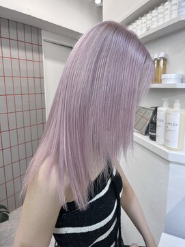 ペレ 渋谷(PELE) 着物/メルティカラー/似合わせカット/ウェーブミディアム/渋谷