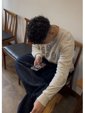 ルシアビルディング(LUCIA BLD.) フェード×パーマ