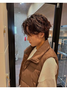 ログ(Log) デザインパーマ×short