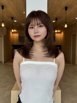 ミナリ(minari) layer cut × hazel beige