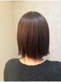 切りっぱなしボブ